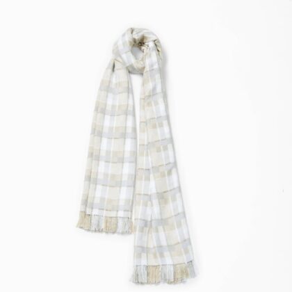 ผ้าคลุม/พันคอ Chenille Plus S Block (R&CH) Mix Nude Tone