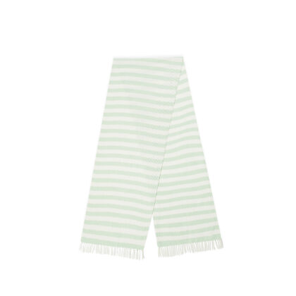 ผ้าพันคอ Geraldine 2/S สี White-Mint